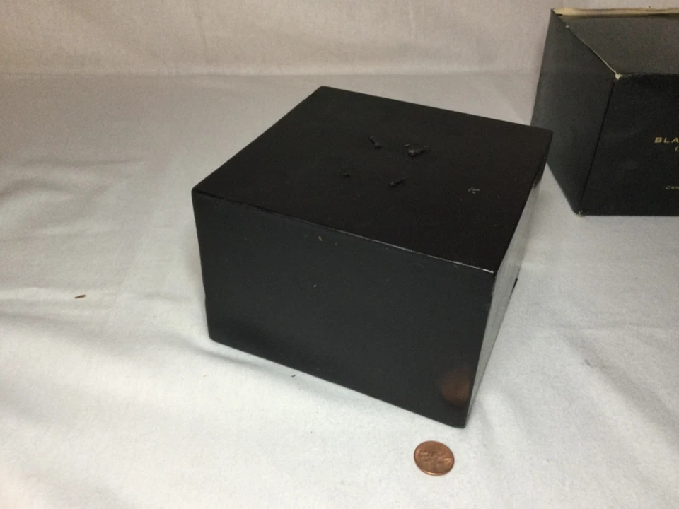 Vela/bougie fragancia Donna Karan cachemir negro GRANDE 4 mechas, Nuevo de Lote Antiguo Foto 3 de 4