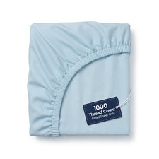 100 Egyptian Cotton Queen Fitted Only - 1000 Thread Count Cotton Fitted , So...