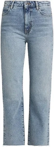 NEW Frame The Ruler Crop High Rise Straight LEG Jeans INDIO SIZE 26/100%AUTHENTI - Image 2 of 4