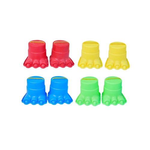 8Pcs Balancing Stilts Feet Stilts Family Fun Picnic Toy Game Anti Skid Walking - Picture 4 of 7