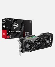 ASRock AMD Radeon RX 9070 XT Dark Steel Legend 16GB Graphics Card 