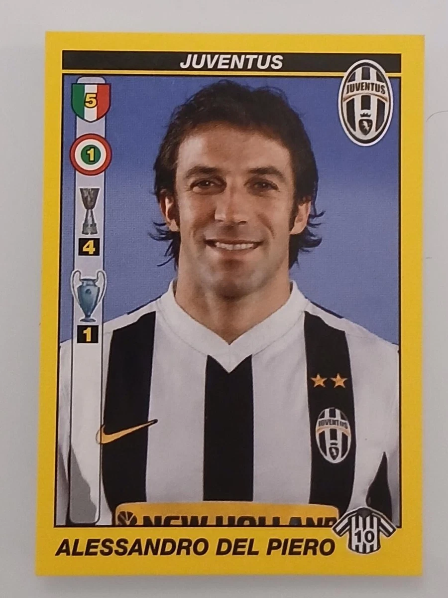 Panini Calciatori 2006-07 - Autocollant Del Piero N°599 - Juventus