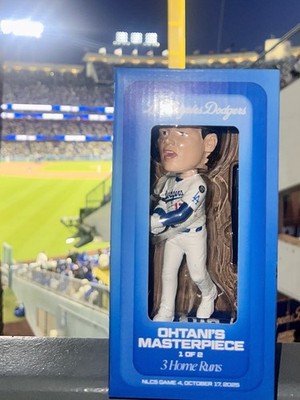 Shohei Ohtani Bobblehead Masterpiece 4/10/26 3 Home Runs NLCS Gm 4 Performance