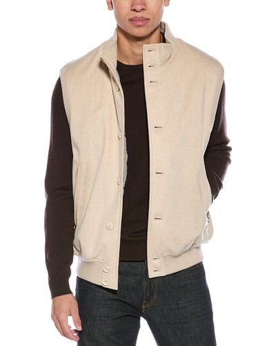 Brunello Cucinelli Cashmere Vest Coat Men's 54