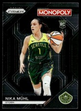 2024-25 Panini Prizm Monopoly WNBA Nika Muhl Rookie #26