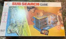 Vintage 1973 Sub Search Game by Milton Bradley - used