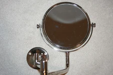 Restoration Hardware Wall Mount 8" Pivoting Bathroom Mirror