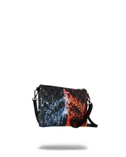 SPRAYGROUND FIRE & ICE COLD HEAT SHARK MESSENGER SLING LIMITED EDITION