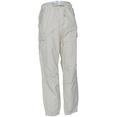 H&M, Cargohose, Größe: M, Beige, Baumwolle/Elasthan, Einfarbig, Herren #CFj