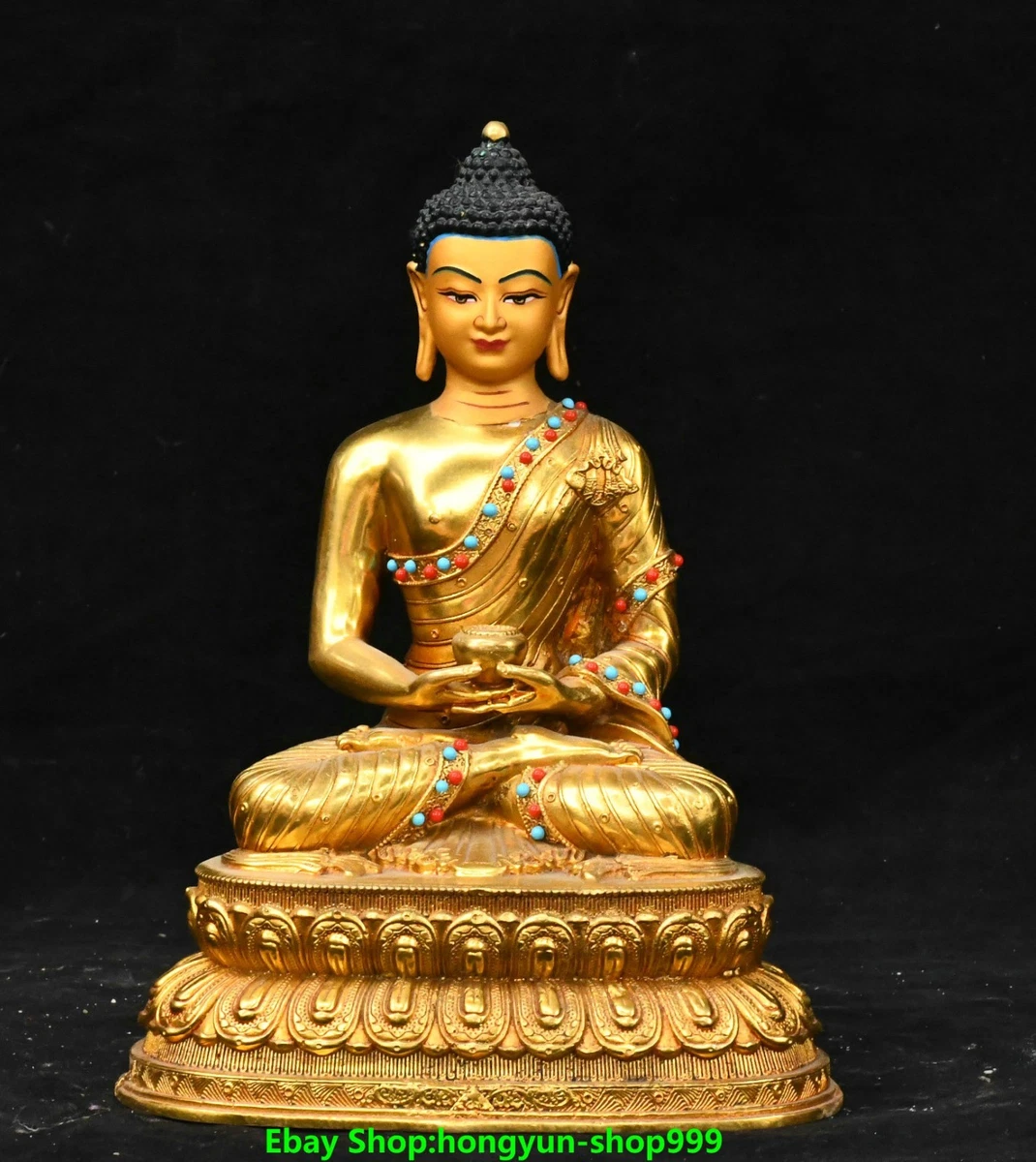 阿弥陀佛佛像在中国风雕像、雕像| eBay