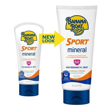 Loción mineral deportiva Banana Boat FPS 50, 6 oz Foto 2 de 4