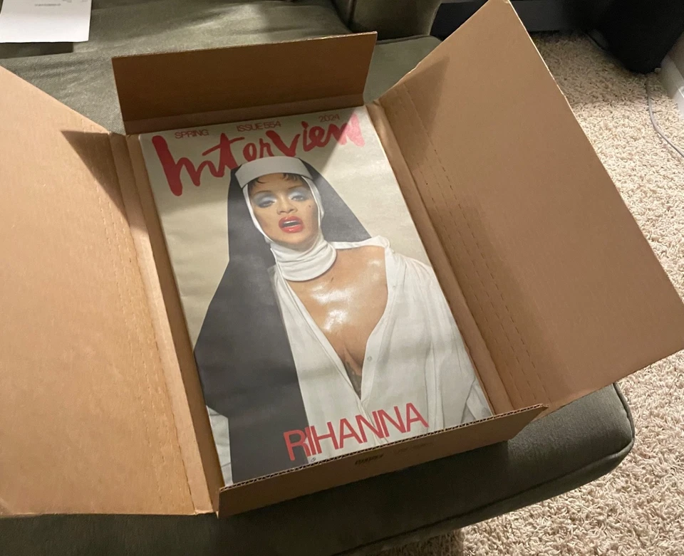 BRAND NEW Interview Magazine Spring 2024 Issue 554 Rihanna - Image 4 of 4