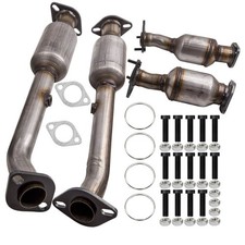4pcs For 2006-2014 Nissan Frontier V6 4.0l Complete Kit Catalytic Converter Set
