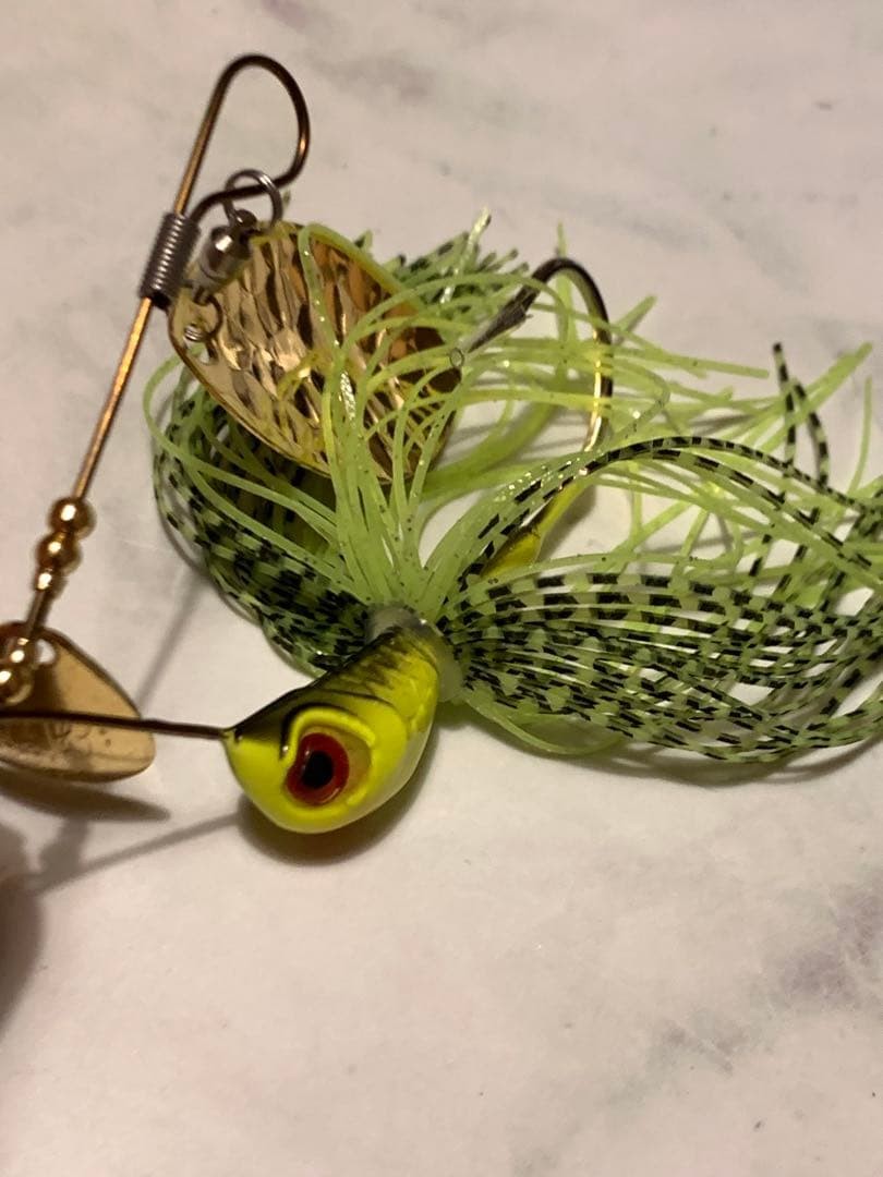 Bagley Spinnerbait Old Used Oklahoma Type Replaceable Blade - Image 3