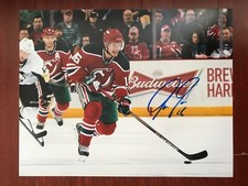 New Jersey Devils Jacob Josefson Signed Autographed 11x14 Photo COA