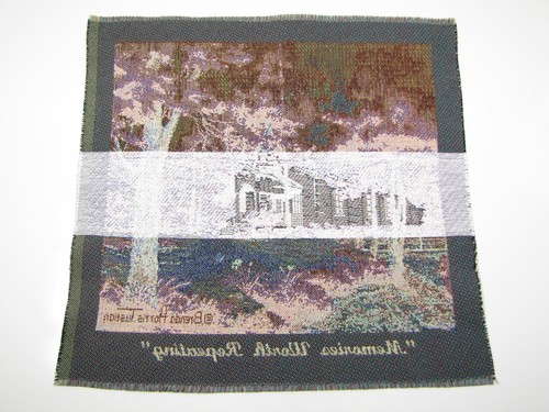 Brenda Harris Tustian Memories - Tapestry Fabric Pillow Craft Piece - With Error - Picture 3 of 4
