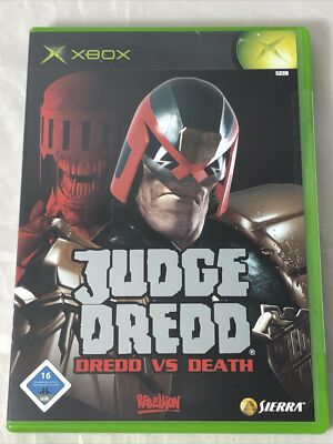 Judge Dread Dredd Vs Death Sealed Xbox Classic PAL DE NEU SEGA