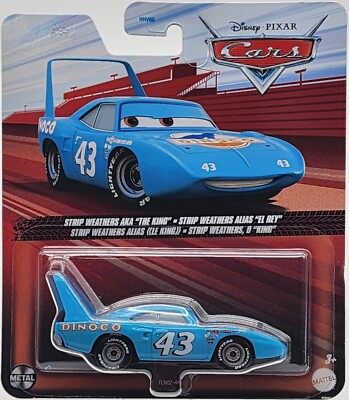 DISNEY PIXAR CARS 2024 STRIP WEATHERS AKA ''THE KING'' METAL !!