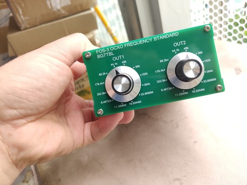 OCXO/Rubidium Word Clock Reference 2CH 44.1k/48k/11.28M for Audio Studio Gear - Picture 4 of 6