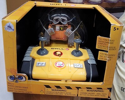 Disney Pixar WALL E Remote Control Robot Features Character Sounds New
