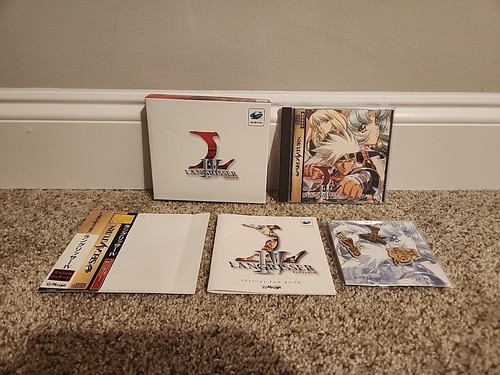 Langrisser 4 IV Limited Special Edition Sega Saturn Komplett