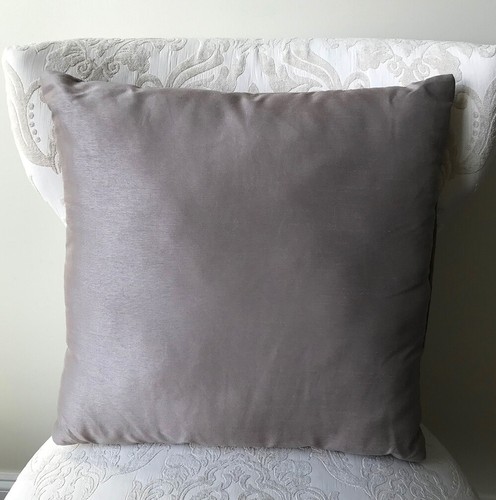 Beige Taupe Ivory Accent Throw Bed Accent Decor Pillow 16" x 16" - Picture 5 of 8