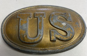 us civil war belt buckle
