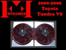 FF DYNAMICS ELECTRIC COOLING FAN SYSTEM STAGE 3: TOYOTA TUNDRA 2000-2006 V8