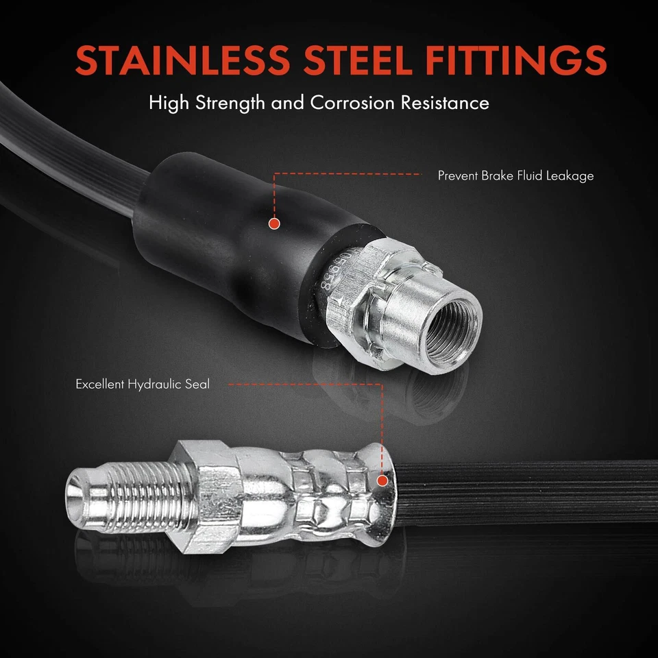 Manguera hidráulica de freno delantera izquierda/derecha para BMW 228i 320i 330i 428i xDrive Gran Coupé Foto 4 de 4