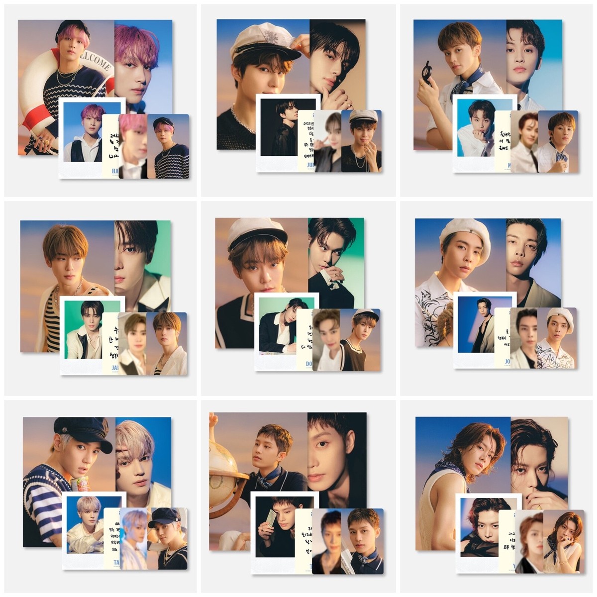 NCT 127 2023 SG Season's Greeting Photo Photocard Pack SM