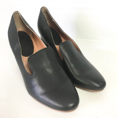 Latigo Womens 9.5 Kala Pumps Black Leather Heels - Picture 9 of 9