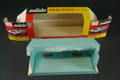 SOLIDO France – Série 100 – Mercedes C 111 – Réf: 180 (avec Boîte) – Occasion
