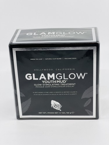 GlamGlow Youthmud Hollywood California Glow Stimulating Treatment 1.7oz Sealed - Picture 8 of 12
