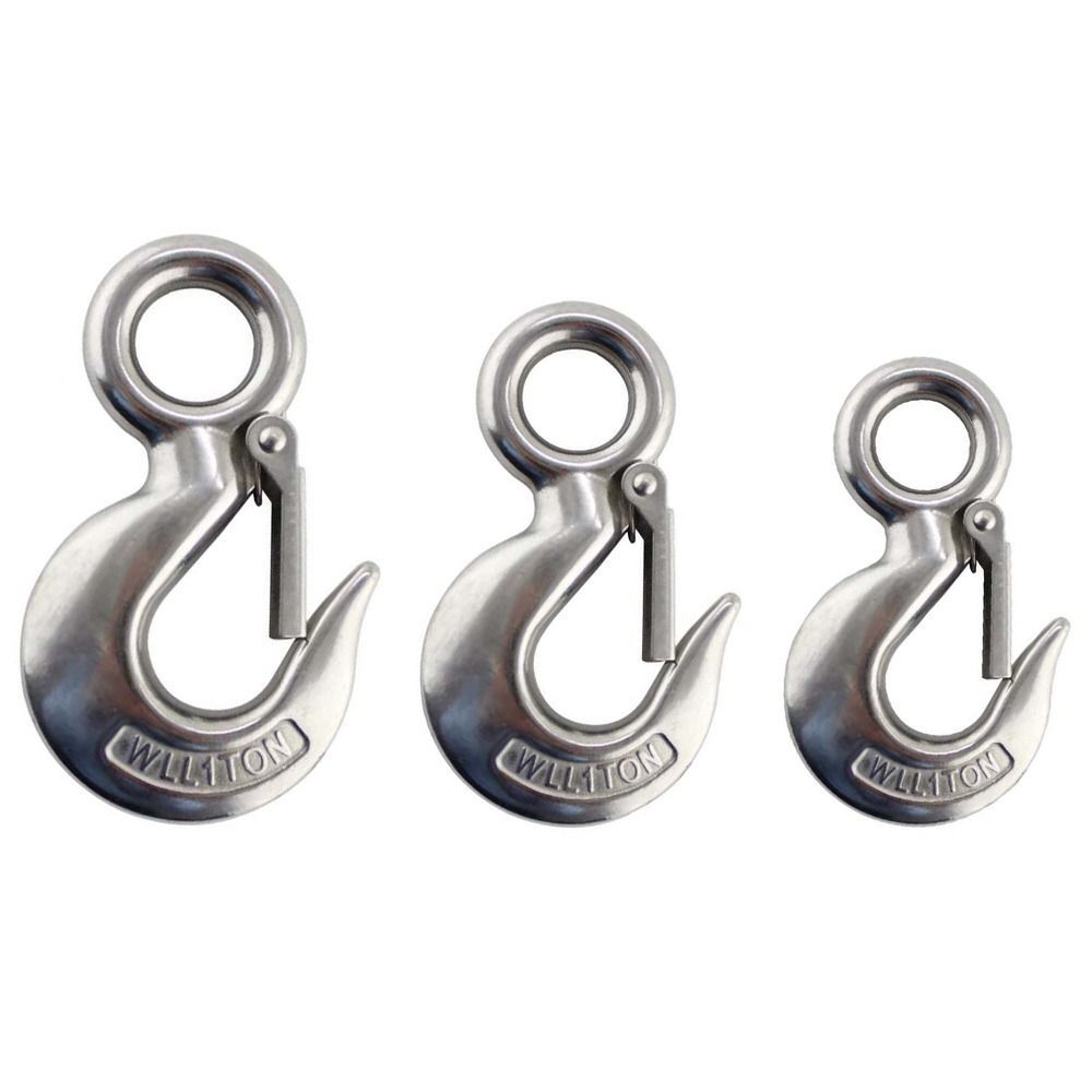 Lock Chain Connecting Ring Carabiners Safety Snap Hook Climbing Gear