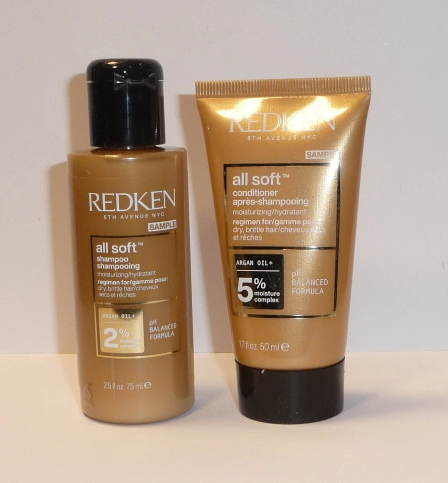 Redken All Soft Für Trockenes Haar Feuchtigkeitsshampoo 75ml Conditioner 50ml - Bild 1 von 1