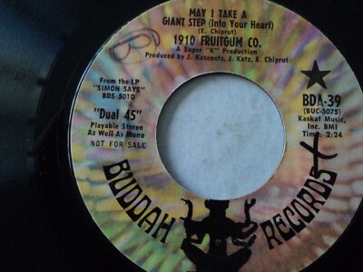 1910 Fruitgum Co.* - May I Take A Giant Step,  - RARE US DEMO press - 7''single
