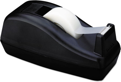 Scotch Deluxe Desktop Tape Dispenser, Black, Core Tapes (C-40)