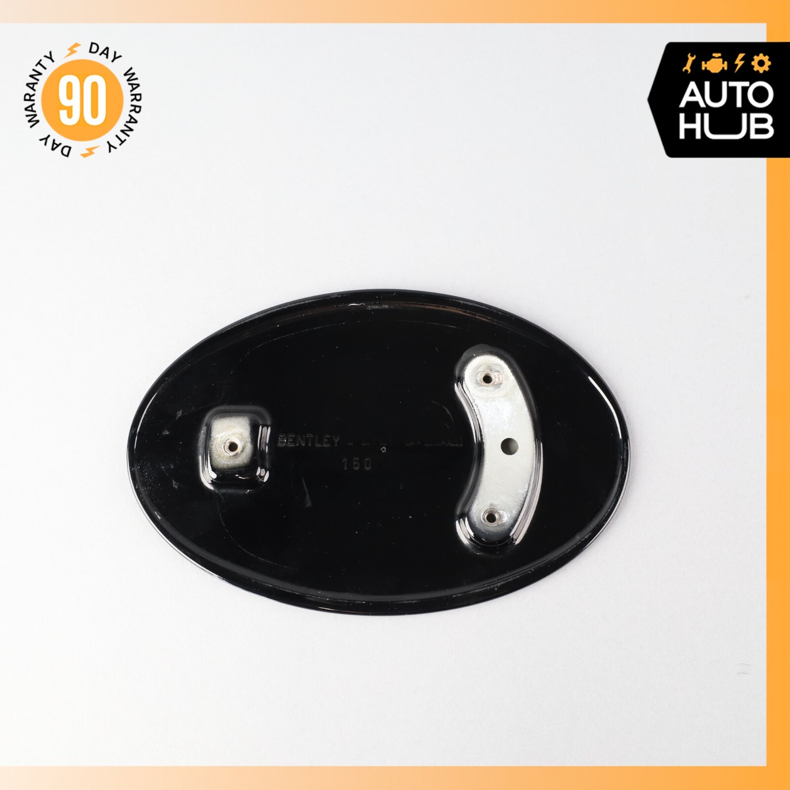 07-11 Bentley Continental GTC Fuel Filler Gas Tank Door Flap Lid Black OEM 63k