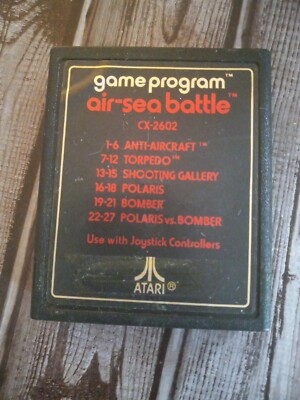 Air Sea Battle pour Atari 2600/VCS (1