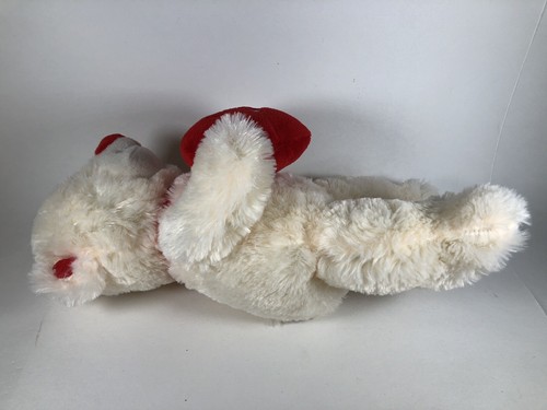 Sound N Light Animatronics Plush White Bear Heart Love You Beary Much Valentines - Picture 6 of 11