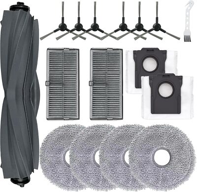 16 Pack Replacement Accessories Kit for Dreame Mova E30 Ultra Vacuum Cleaner