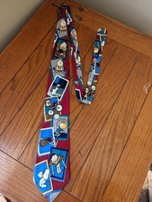 Peanuts United Feature Syndicate The Games of Life 100% Silk Tie Made in USA