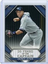 2020 Topps Baseball 20 Years Of The Captain #YOC-02 Derek Jeter #265/299