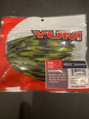 YUM Dinger 4'' 10 Per Pack Bumble Bee Swirl