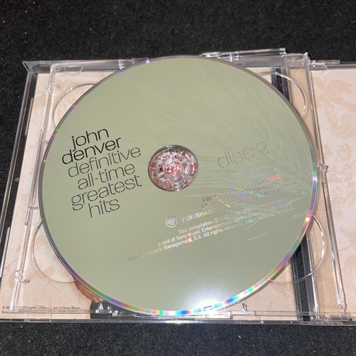 JOHN DENVER • Definitive All-Time Greatest Hits ~ 2CD Set ~ Best Of - Picture 4 of 8