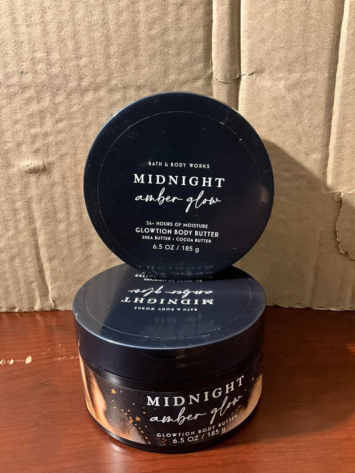  Midnight Amber Glow Glowtion Body Butter With Shea Butter +  Cocoa Butter - 6.5 oz / 185 g : Beauty & Personal Care