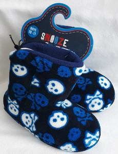 blue slipper boots