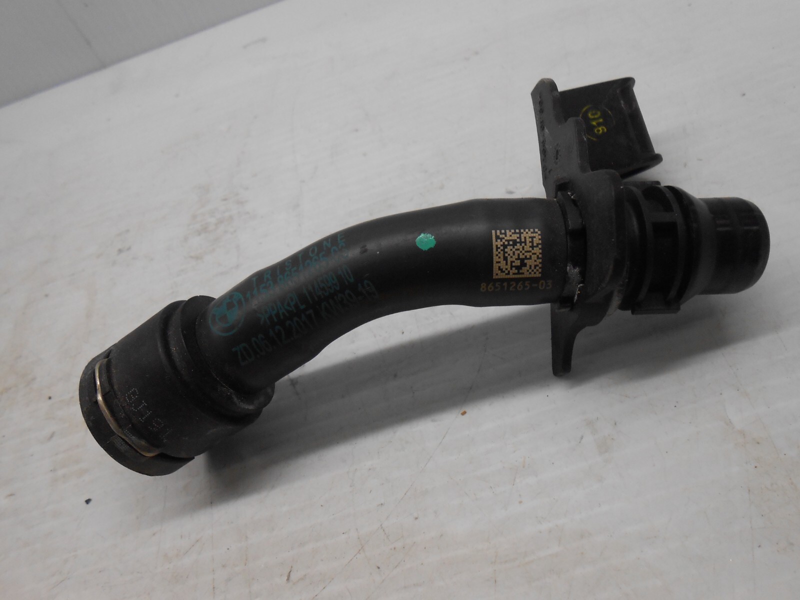 BMW X3, G01, 2.0L Engine Thermostat Cooling Water Hose OEM 