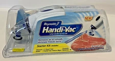 Reynolds Handi-Vac Hand Pump Vacuum Sealer Freezer Storage Unit NEW IN PACKAGE