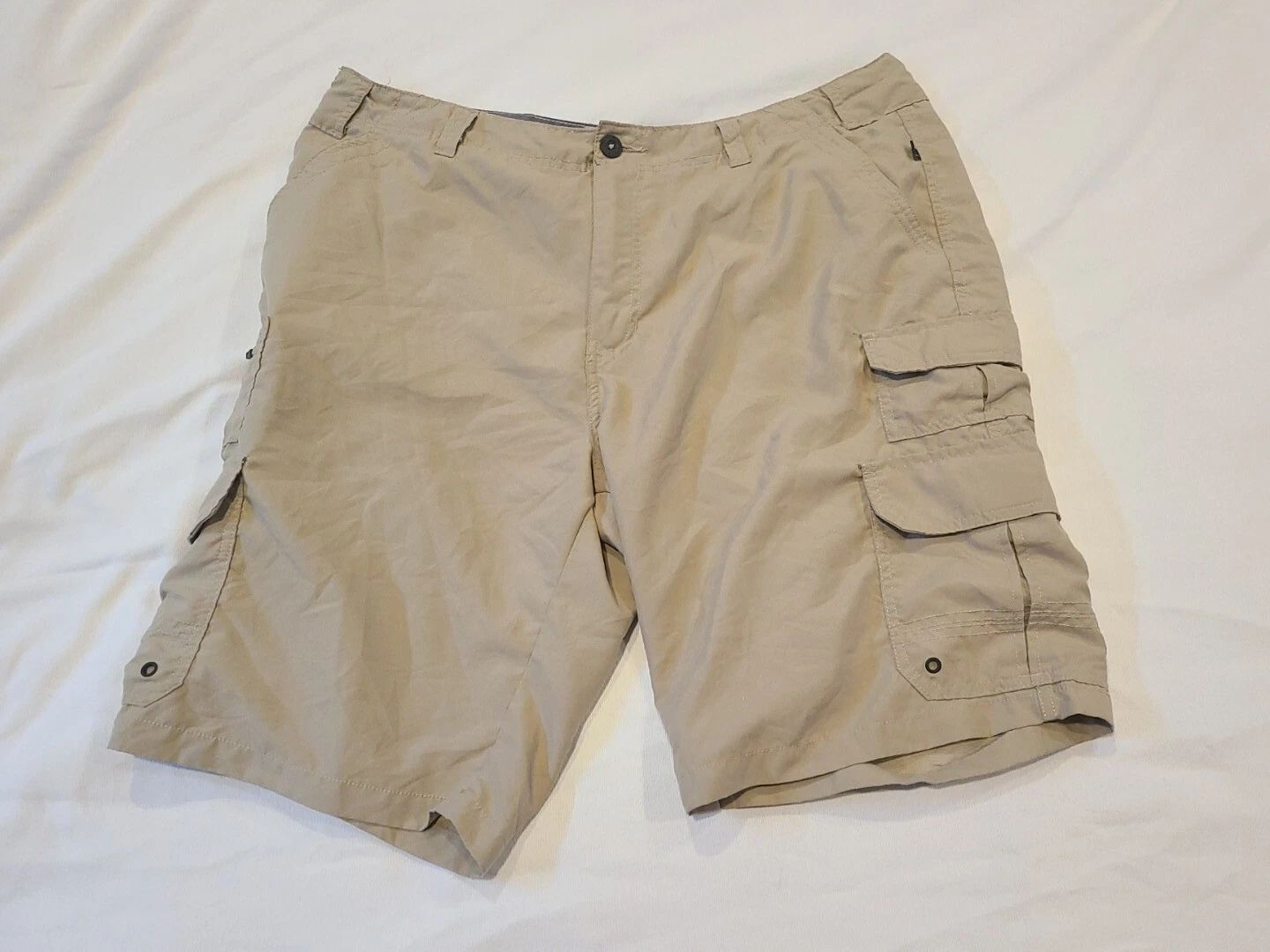 Denali Cargo Shorts Mens 38 Performance Flex Outdoor Hiking Fishing Casual